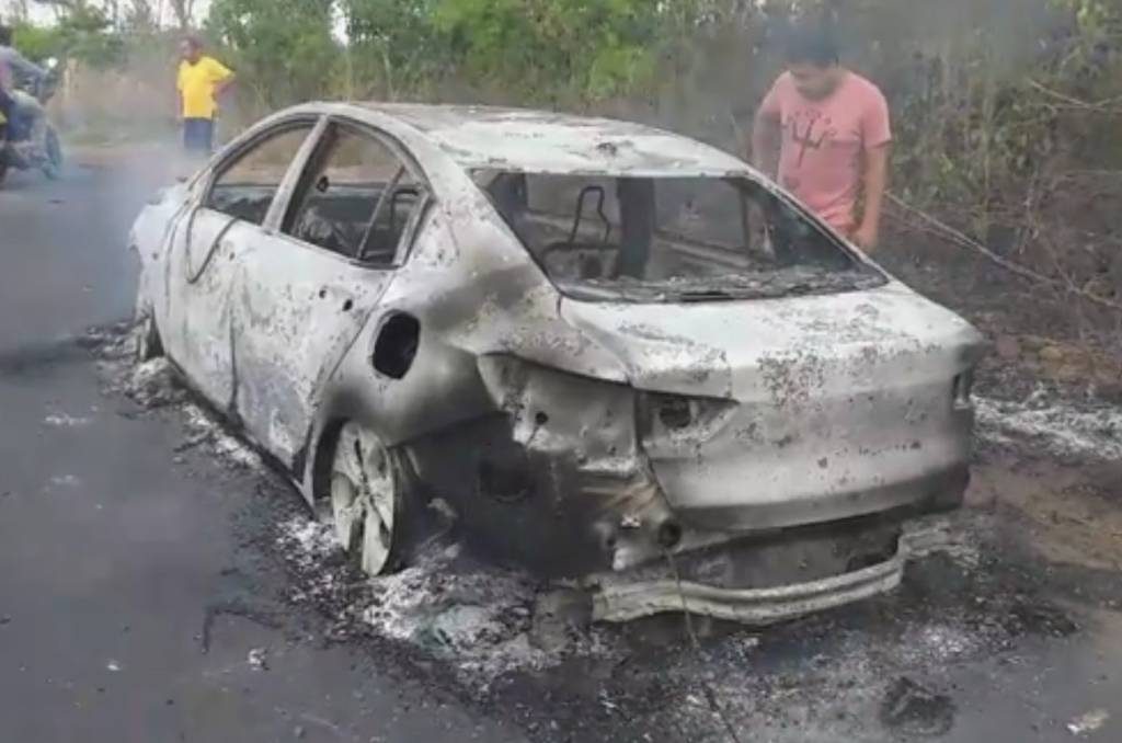 screenshot_20191104-152833_facebook-e1572910708903-1024x678 Carro recém-lançado da Chevrolet pega fogo no interior do Maranhão