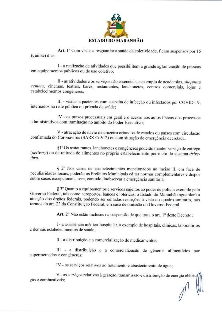 02-3-724x1024 Flávio Dino anuncia o fechamento do comercio no Maranhão